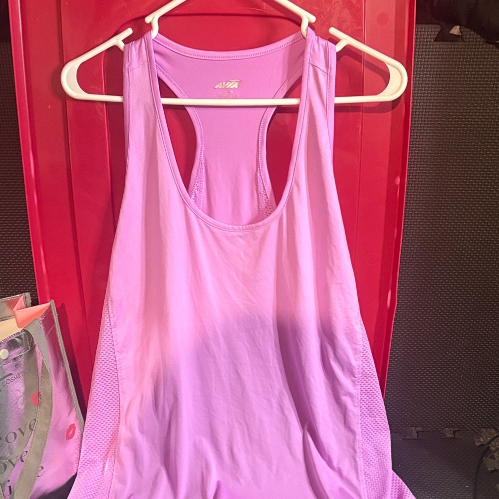 Avia Pink Lavender Racerback Active Tank